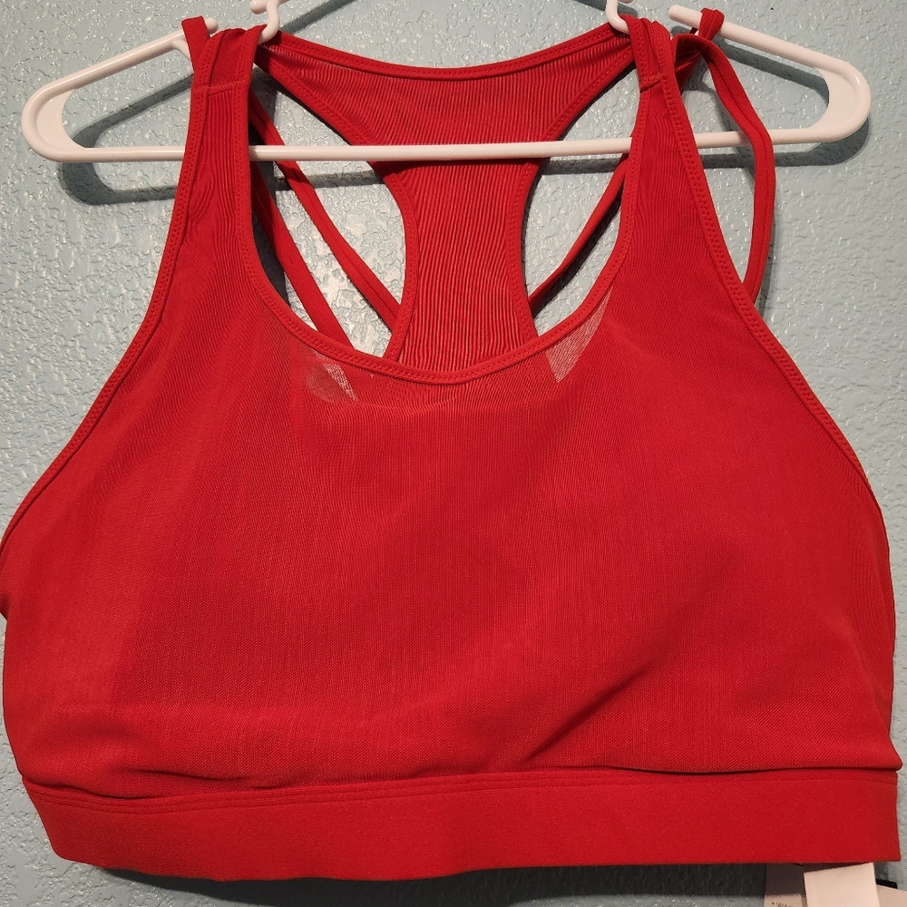 Fabletics Vibrant Red Sports Bra